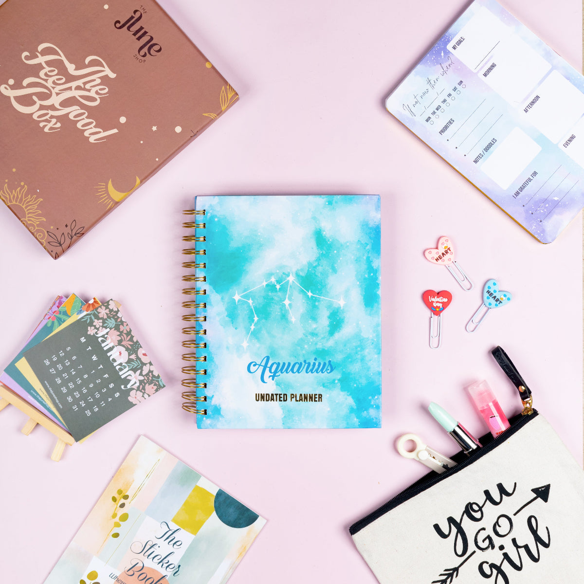 The Feel-Good Planner Box™ | Aquarius Edition