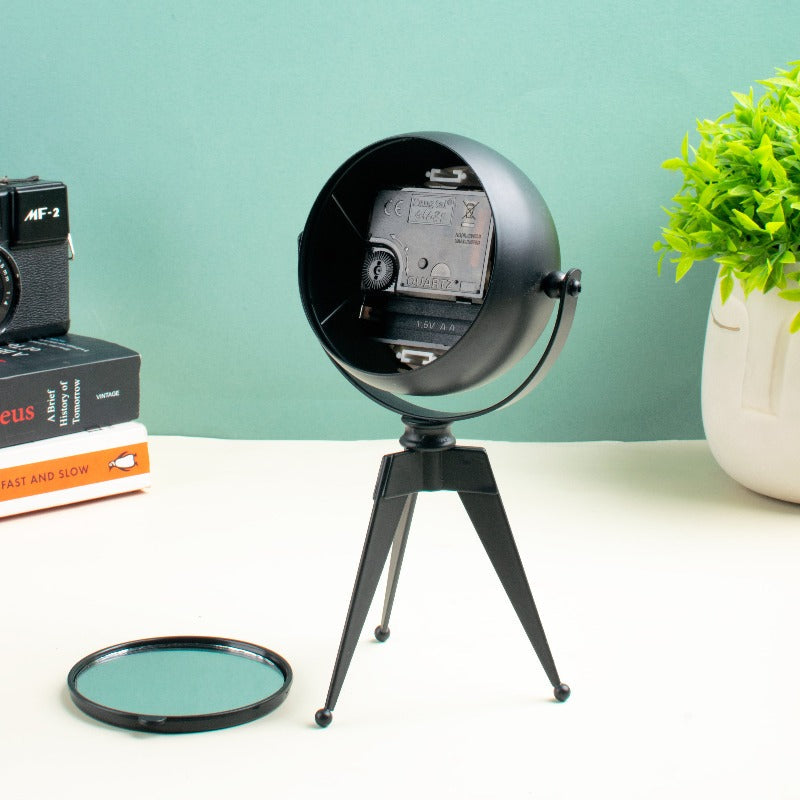 Pendulum Allure Table Clock With Tripod Stand Table Clocks The June Shop   