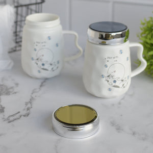 Whimsical Coffee Mug With Assorted Lid Coffee Mugs ERL   