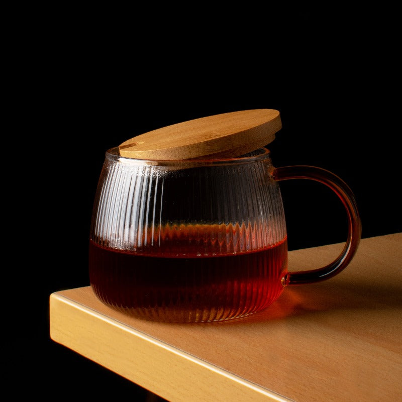 Ripple Coffee Mug with Lid & Spoon