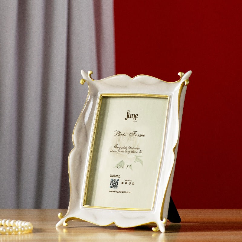 Ethereal Marble Tone Photo Frame
