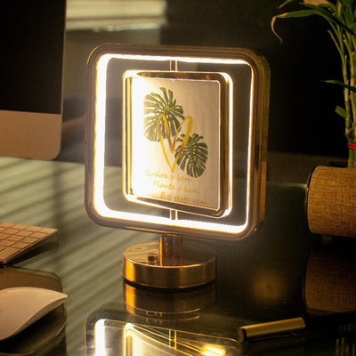 Square Photo Frame Touch Sensor Lamp