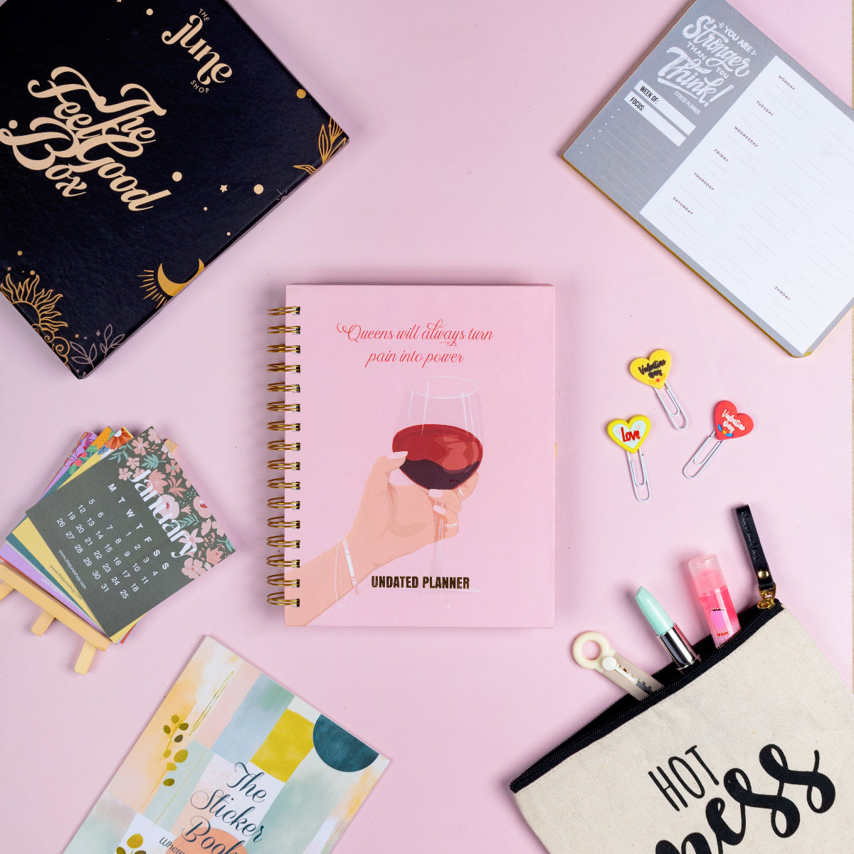 The Feel-Good Planner Box™ | Queens Turn Pain Into Power Edition