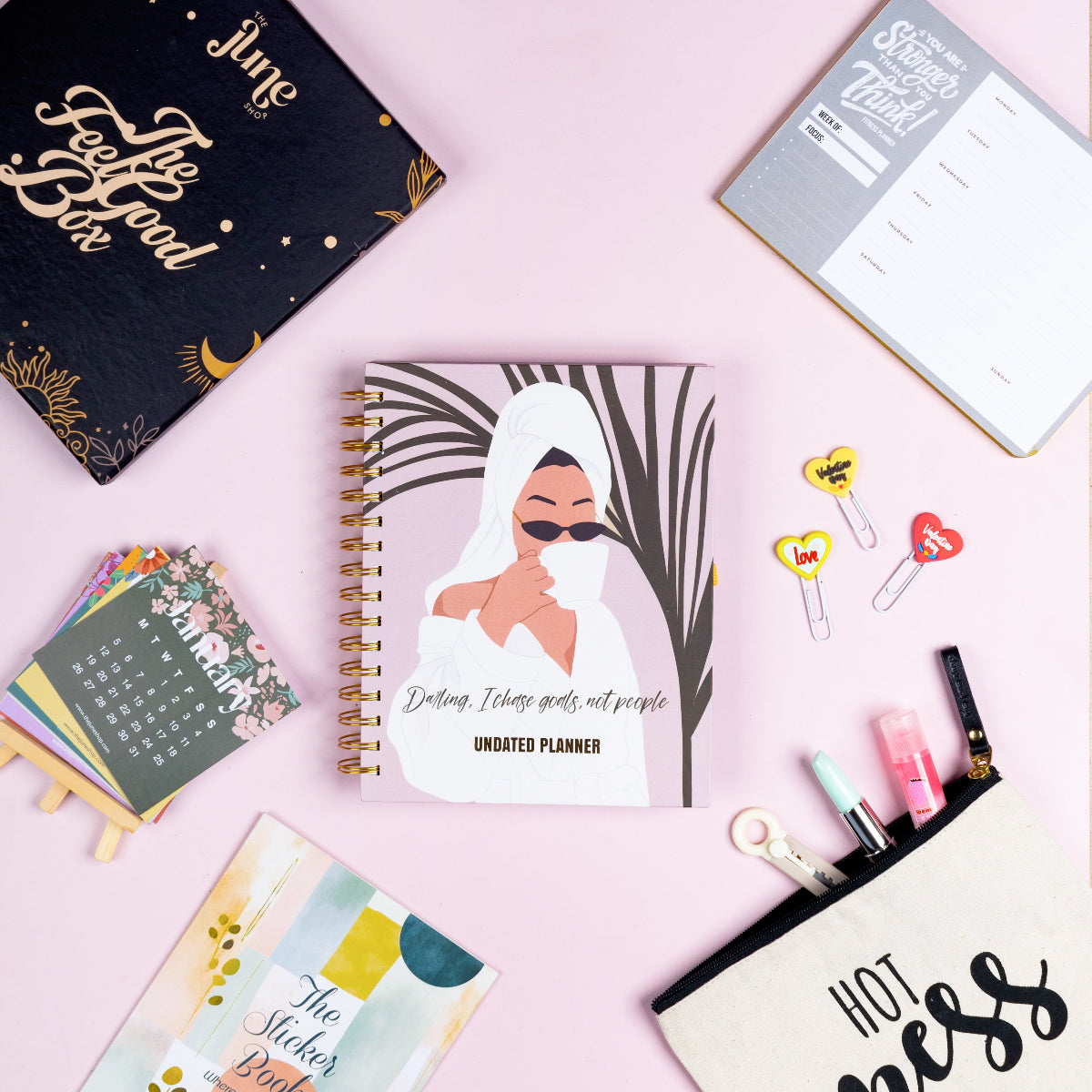 The Feel-Good Planner Box™ | Darling, I Choose Goals Edition