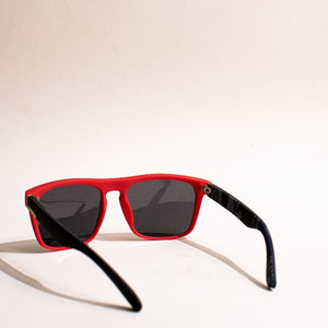 Busy Being Fab Black & Red Sunglass Eyewear The June Shop   