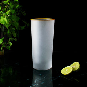 Tavern Library Frosted Glass (Set of 6) Glasses June Trading   