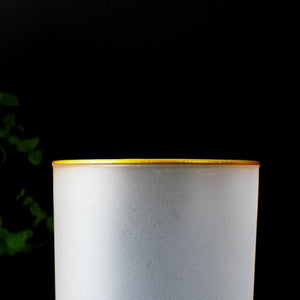 Tavern Library Frosted Glass (Set of 6) Glasses June Trading   
