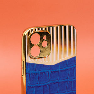 Golden Ruby Pink Luxury Embossed Design iPhone Cover Mobile Phone Cases June Trading   