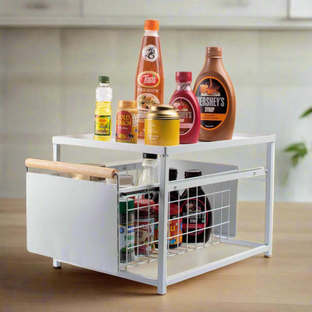 SpaceMax Pull-Out Kitchen Shelf