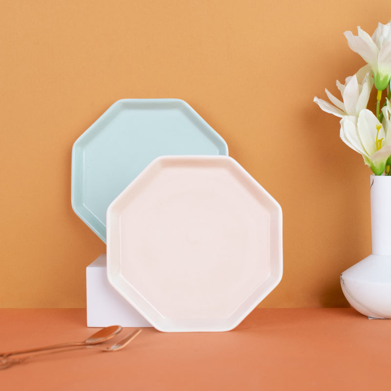 Soft-Hued Delight Snack Plate Snack Plate June Trading   
