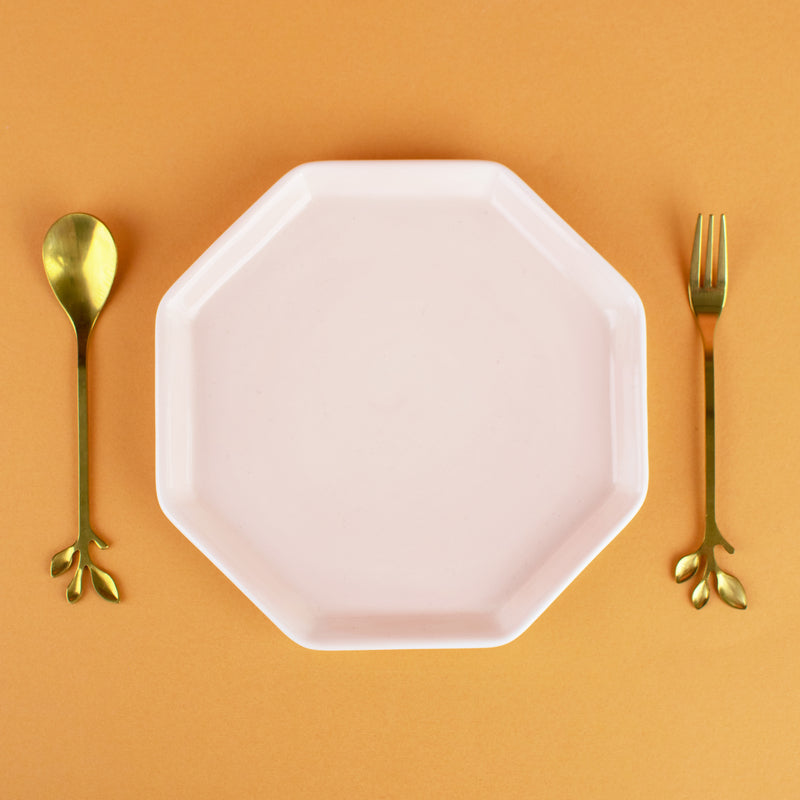 Soft-Hued Delight Snack Plate Snack Plate June Trading Baby Pink  