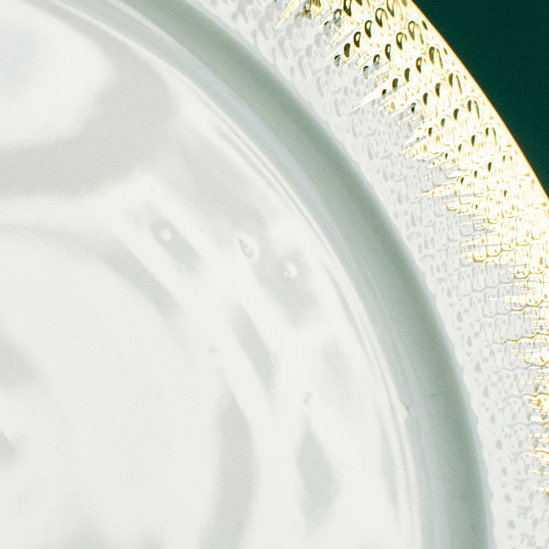 Aurulent & Crinkle Edge Dinner Plate (Clearance Sale) Dinner Plates June Trading   