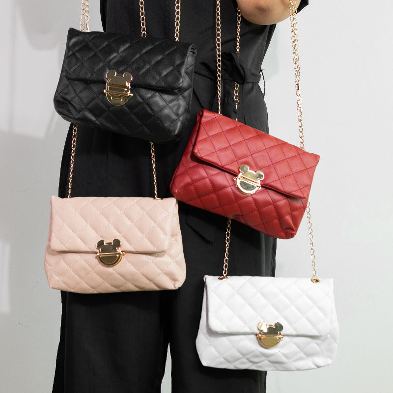 Mickey Embellished Sling Bag