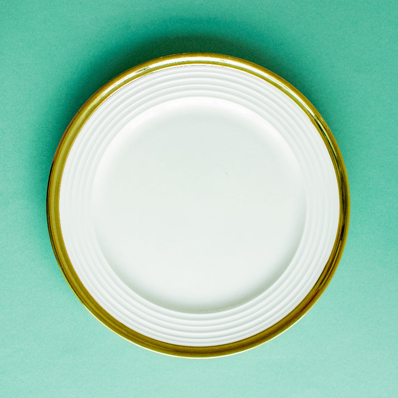 Aurulent & Ripple Edge Dinner Plate (Clearance Sale) Dinner Plates June Trading   