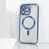 iPhone 15 Pro Magsafe Metallic Case With Camera Lens Protector