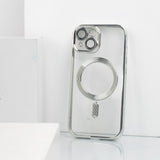iPhone 15 Magsafe Metallic Case With Camera Lens Protector
