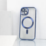 iPhone 15 Magsafe Metallic Case With Camera Lens Protector
