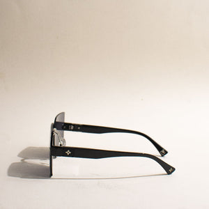 Glam Over Subtle Black Sunglass Eyewear The June Shop   