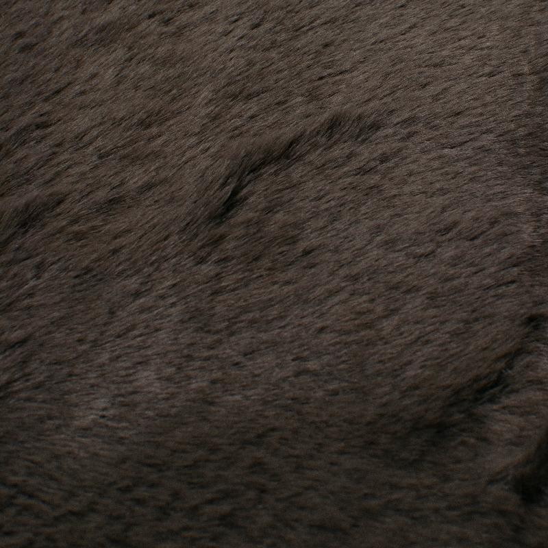 Velvet Plush Comfort Black Room Mat (100% Anti-Slip)