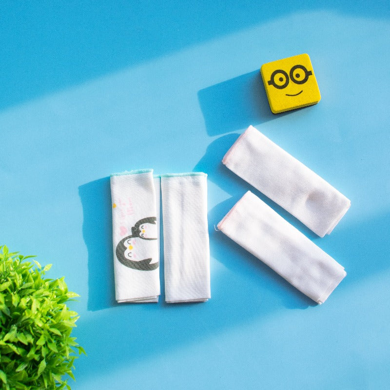 Adorable Penguin Duo Handkerchief Handkerchiefs ERL   