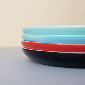 Coloured Base Serving Plate (8 Inches) Starter Plates June Trading   