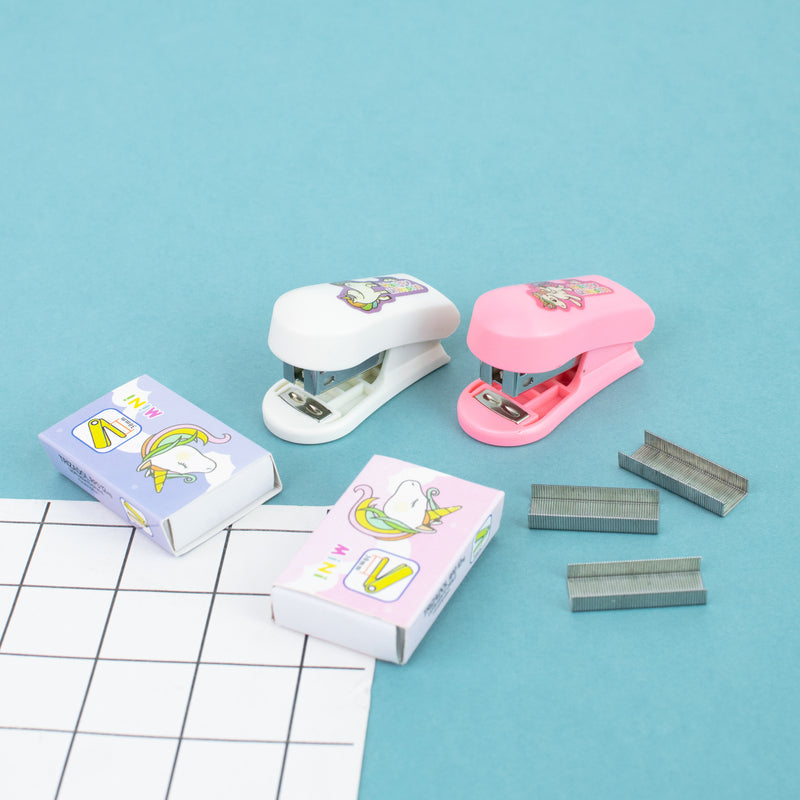 Mini Stapler Set Stapler June Trading   