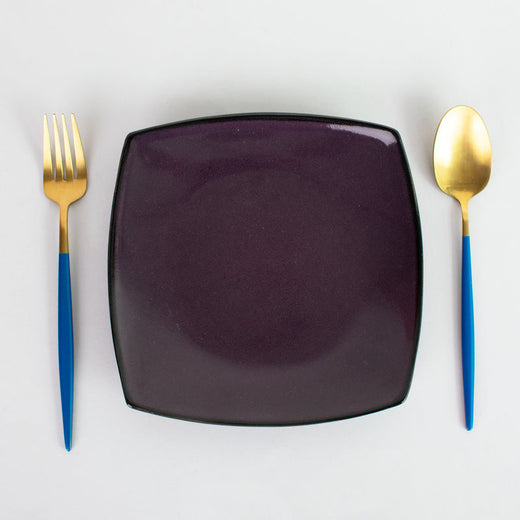 Berry Purple Glossy Starter Plate (7 Inches) Starter Plates June Trading   