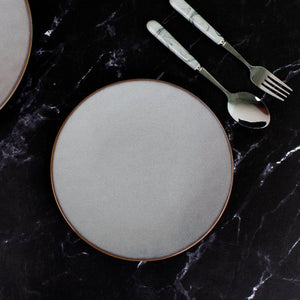 Stoneware Ceramic Plate and Bowls Dinner Sets June Trading Starter Plate (1Pc)  