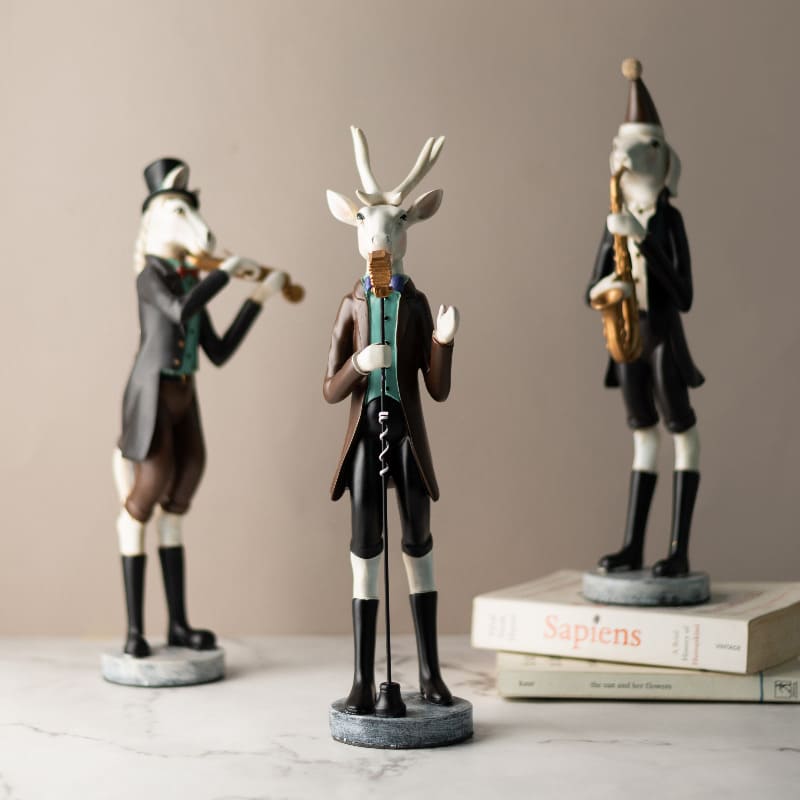 The Gala Band Home Decor Figurines (Set of 3)