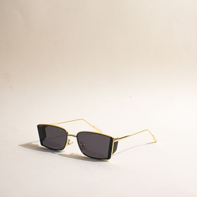 Haute Style Ink Black Sunglass Eyewear June Trading   