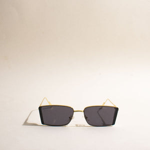 Haute Style Ink Black Sunglass Eyewear June Trading   