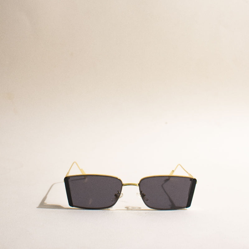 Haute Style Ink Black Sunglass Eyewear June Trading   