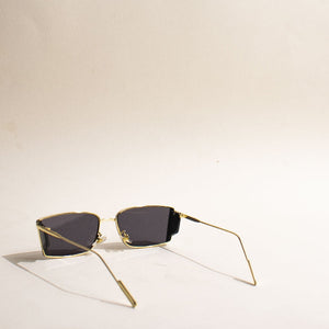 Haute Style Ink Black Sunglass Eyewear June Trading   