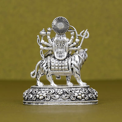 SABERA Durga Ji On Tiger – Car Dashboard Idol