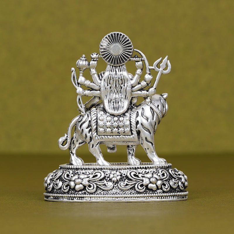 SABERA Durga Ji On Tiger – Car Dashboard Idol