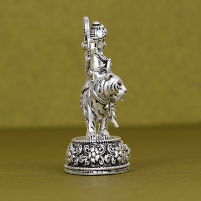 SABERA Durga Ji On Tiger – Car Dashboard Idol