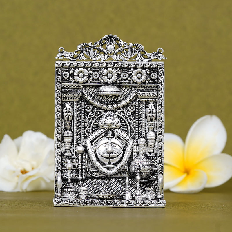 SABERA Silver Salasar Balaji Idol – Intricate Dashboard Blessing