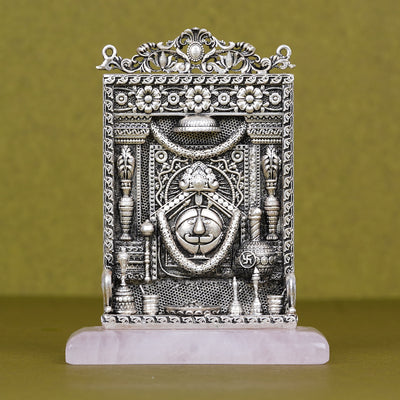 SABERA Silver Salasar Balaji Idol – Intricate Dashboard Blessing