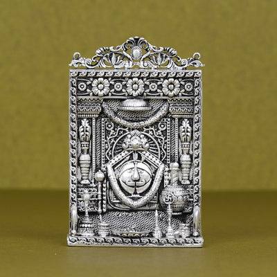 SABERA Silver Salasar Balaji Idol – Intricate Dashboard Blessing