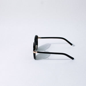 Suave Black Frame Mirror Sunglass Eyewear ERL   