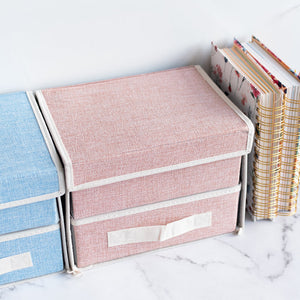 Pastel Two-Shelves Foldable Storage Organizer Basic Organisers ERL   