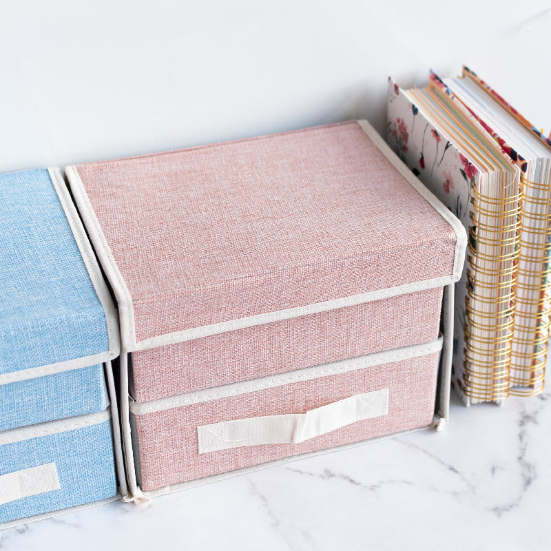 Pastel Two-Shelves Foldable Storage Organizer Basic Organisers ERL   