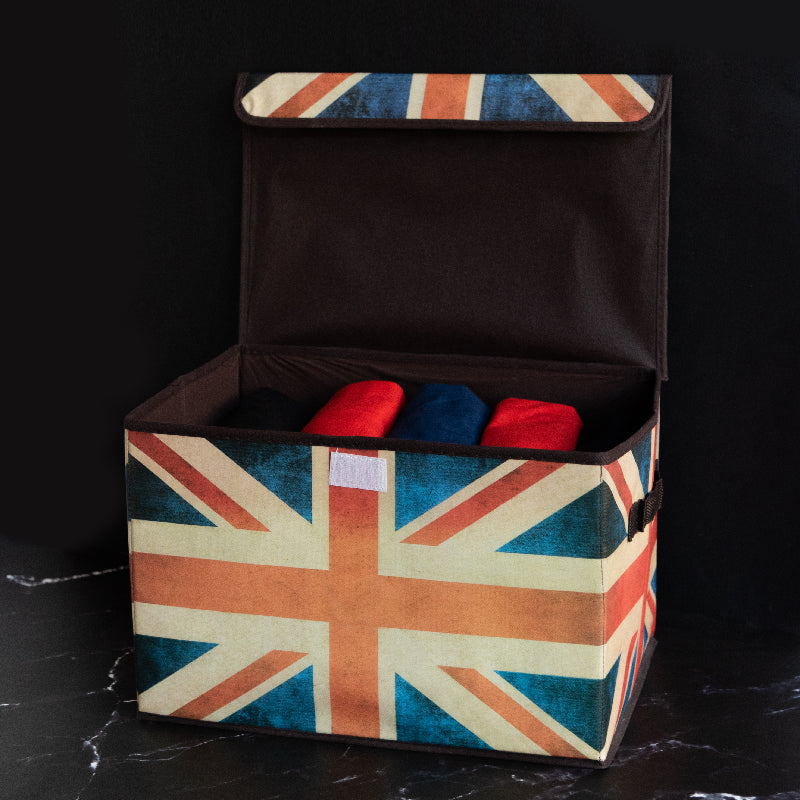 Rustic Design Foldable Storage Organizer Basic Organisers ERL   
