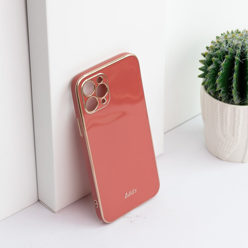 Apple iPhone 11 Pro Golden Edge Solid Color Cover iPhone 11 Pro June Trading   