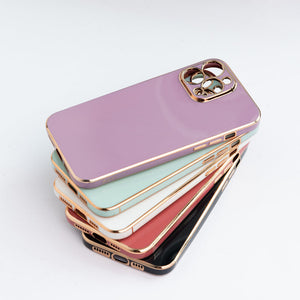 Apple iPhone 11 Pro Golden Edge Solid Color Cover iPhone 11 Pro June Trading   