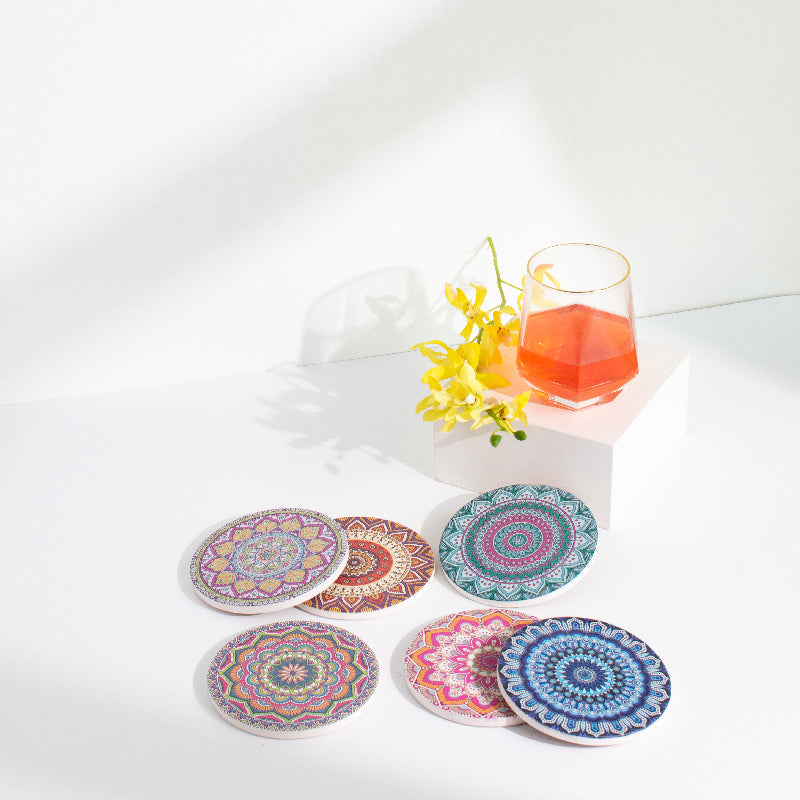 Traditional (Set Of 6) - Ceramic Coasters
