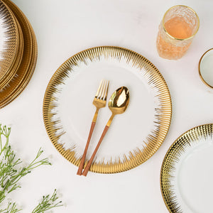Aurulent Classy Dinner Plate (10 Inches) Dinner Plates June Trading   