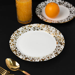 Aurulent Patch Design 18 Pieces Dinnerware Dinner Sets June Trading   