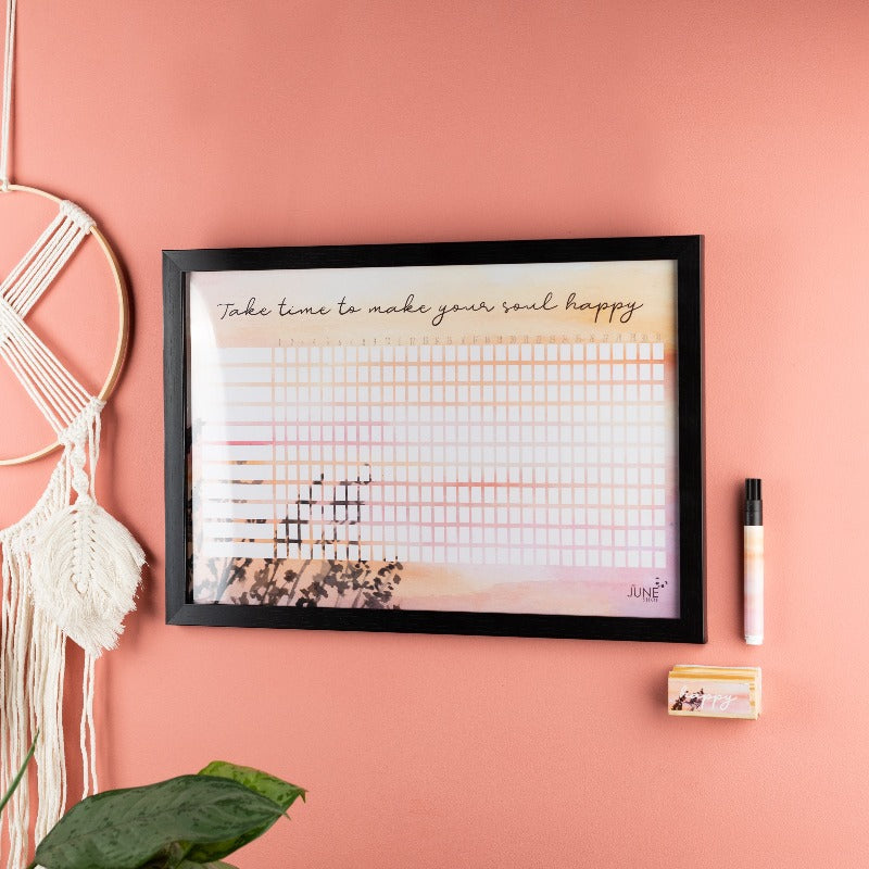 Take Time To Make Your Soul Happy - Re-writable Planner Re-writable Planners June Trading   