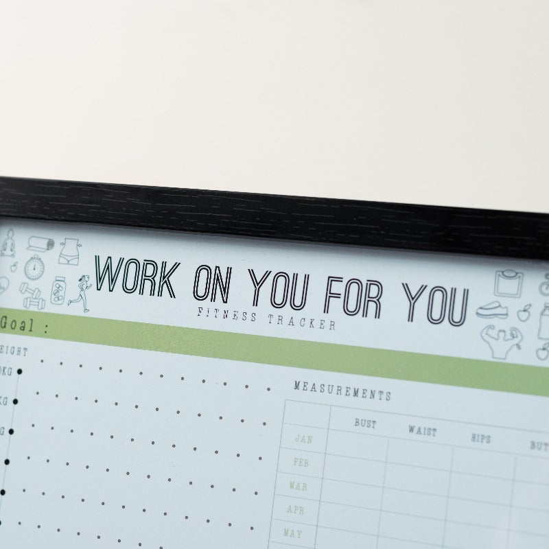 Work On You For You - Re-writable Planner Re-writable Planners June Trading   